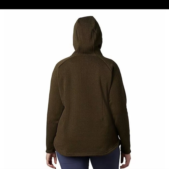 Columbia Darling Days II Pullover Hoodie Olive Green Women size small - Picture 2 of 7